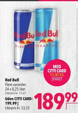 CITTI Markt Red Bull Angebot