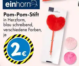 TEDi einhorn Pom-Pom-Stift Angebot