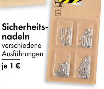 TEDi Sicherheits- nadeln Angebot