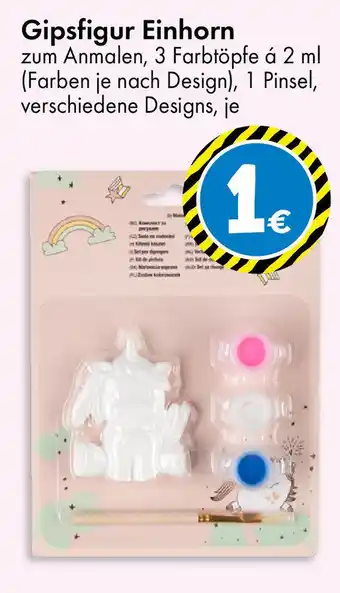 TEDi Gipsfigur Einhorn Angebot