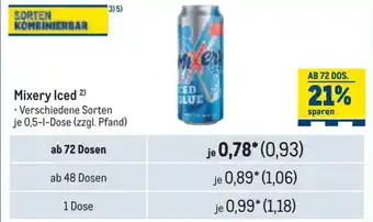 METRO Mixery Iced Angebot