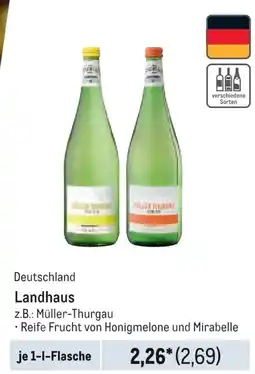 METRO Deutschland Landhaus Angebot