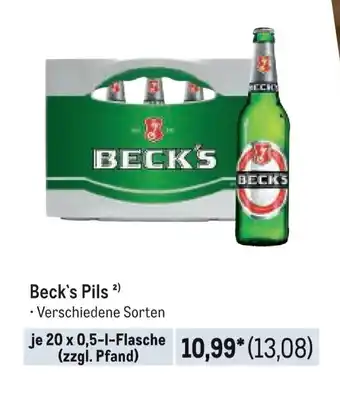 METRO Beck's Pils Angebot