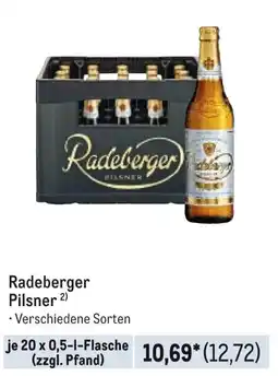 METRO Radeberger PILSNER Angebot