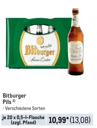 METRO Bitburger Pils Angebot