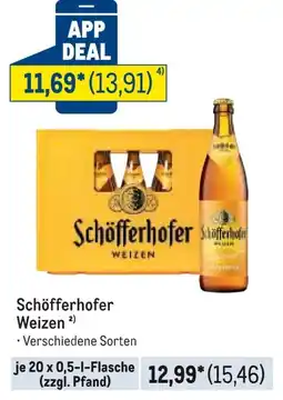 METRO Schöfferhofer Weizen Angebot