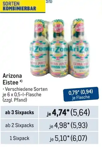 METRO Arizona Eistee Angebot