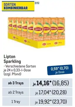 METRO Lipton Sparkling Angebot