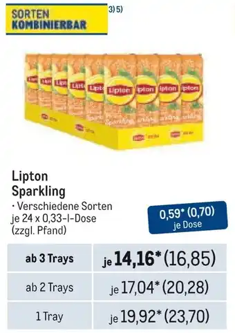 METRO Lipton Sparkling Angebot