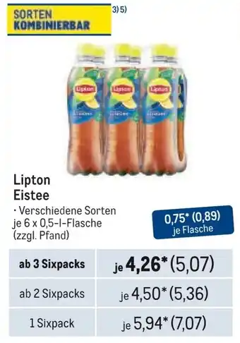 METRO Lipton Eistee Angebot