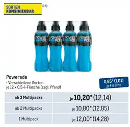 METRO Powerade Angebot