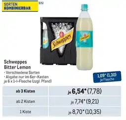 METRO Schweppes Bitter Lemon Angebot