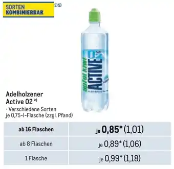 METRO Adelholzener Active 02 Angebot