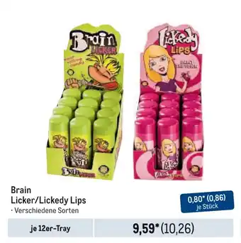 METRO Brain Licker/Lickedy Lips Angebot