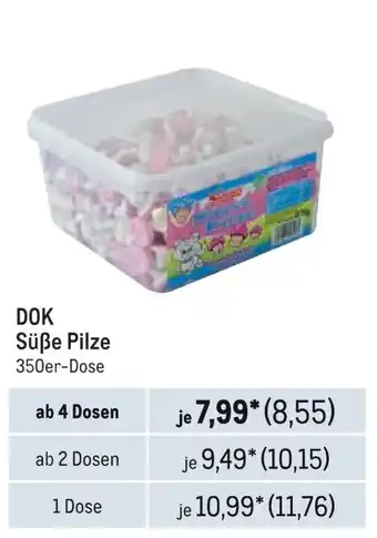 METRO DOK Süße Pilze Angebot