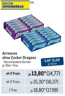 METRO Airwaves ohne Zucker Dragees Angebot