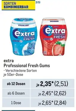 METRO extra Professional Fresh Gums Angebot