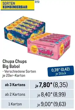 METRO Chupa Chups Big Babol Angebot