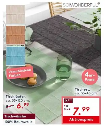 Möbel Rieger Tischwäsche Angebot