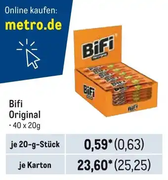 METRO Bifi Original Angebot