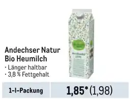 METRO Andechser Natur Angebot