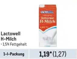 METRO Lactowell H-Milch Angebot