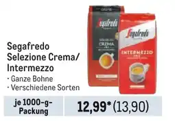 METRO Segafredo Selezione Crema/ Intermezzo Angebot