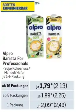 METRO Alpro Barista For Professionals Angebot