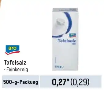 METRO aro Tafelsalz Angebot