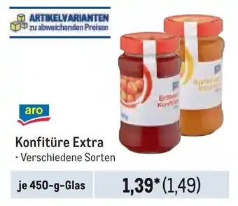 METRO aro Konfitüre Extra Angebot