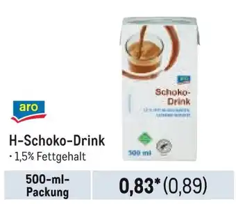 METRO aro H-Schoko-Drink Angebot