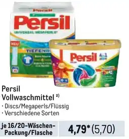 METRO Persil Vollwaschmittel Angebot