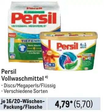 METRO Persil Vollwaschmittel Angebot