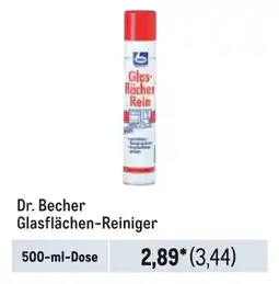 METRO Dr. Becher Glasflächen-Reiniger Angebot