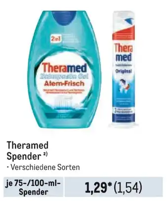 METRO Theramed Spender Angebot