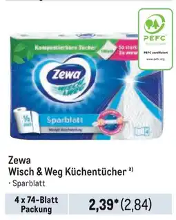 METRO Zewa Wisch & Weg Küchentücher Angebot