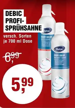 Handelshof Debic profi- sprühsahne Angebot