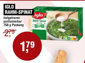 Handelshof Iglo rahm-spinat Angebot