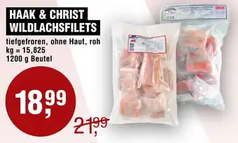 Handelshof Haak & christ wildlachsfilets Angebot