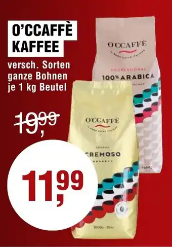 Handelshof O'ccaffè kaffee Angebot