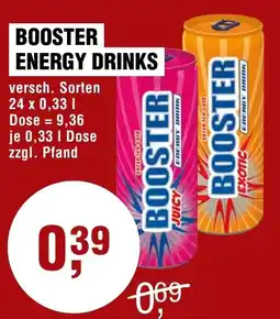 Handelshof Booster energy drinks Angebot