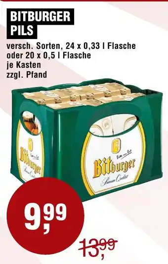 Handelshof Bitburger pils Angebot