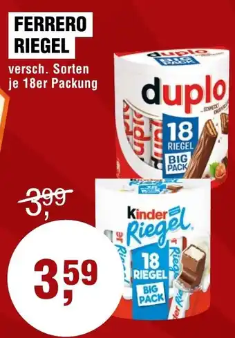 Handelshof Ferrero riegel Angebot