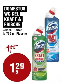 Handelshof Domestos wc gel kraft & frische Angebot