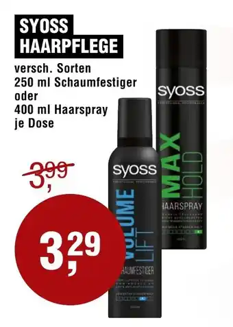 Handelshof Syoss haarpflege Angebot