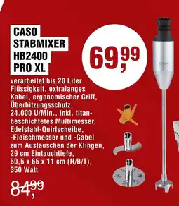 Handelshof Caso stabmixer hb2400 pro xl Angebot