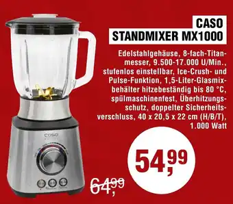 Handelshof Caso standmixer MX1000 Angebot