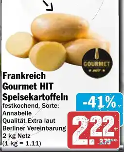 AEZ Frankreich Gourmet HIT Speisekartoffeln Angebot