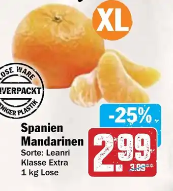 AEZ Spanien Mandarinen Angebot