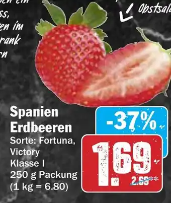 AEZ Spanien Erdbeeren Angebot